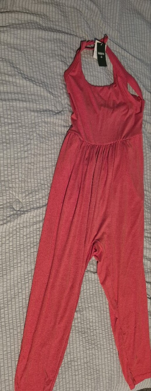 Women's Red Jumpsuit